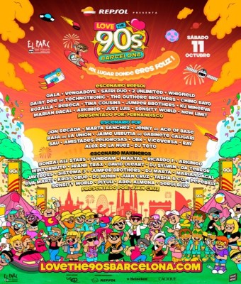 Love the 90's Barcelona 2025