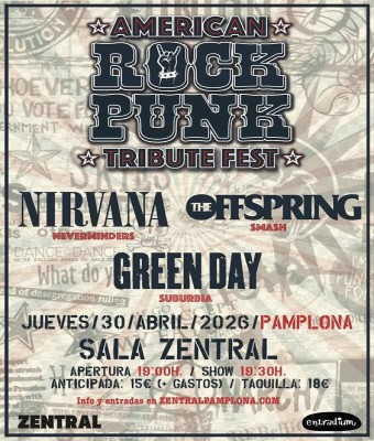 Festival de Tributos AMERICAN ROCK PUNK (Pamplona) en Navarra
