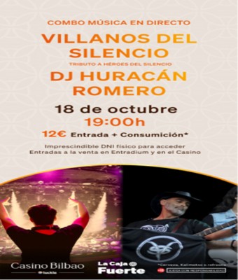 Villanos del Silencio y Huracán Romero en Bizkaia