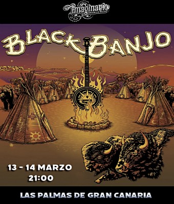 BLACK BANJO Live @ IMAGINARIO en Palmas, Las