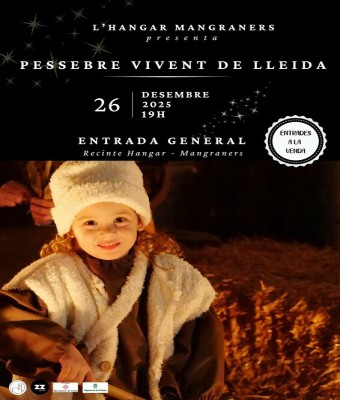 PESSEBRE VIVENT DE LLEIDA - 26 desembre 19:00h.