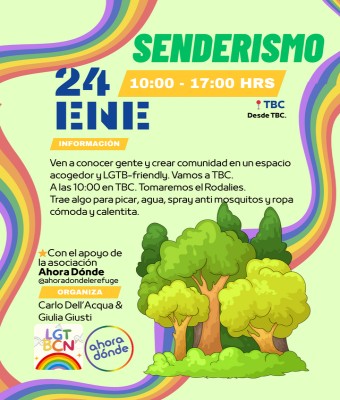 Senderismo Ahora Dónde + LGTBCN en Barcelona