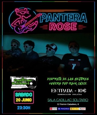 Pantera Rose en Madrid