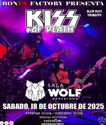 Kiss of Death @ Sala Wolf en Barcelona