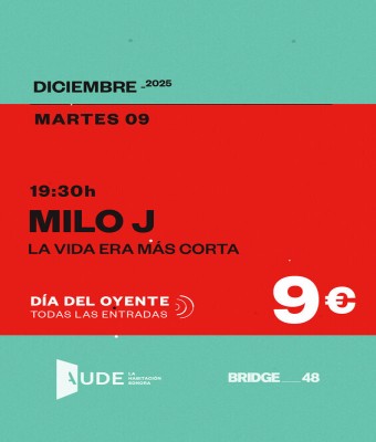Milo J, La vida era mas corta · Sesion de escucha en Barcelona
