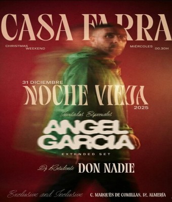 NOCHEVIEJA 25-26 CASA FARRA en Almería