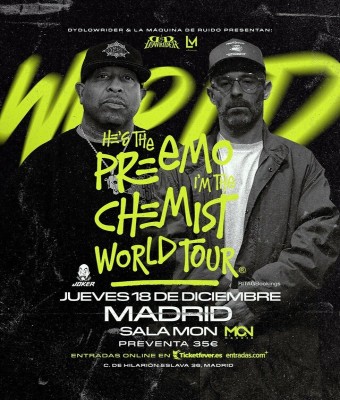 Dj Premier + The Alchemist en Madrid 
