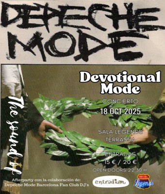 Devotional Mode - Depeche Mode tribute en Barcelona