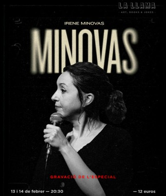 Irene Minovas: "Minovas". (gravació d'especial) en Barcelona
