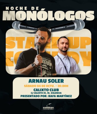 Monólogo de Arnau Soler - Presentado por Rafa Martínez en Valencia/València