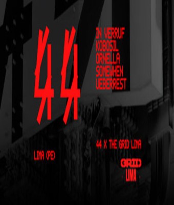 44 X THE GRID LIMA en CLUB CULTURAL LIMA