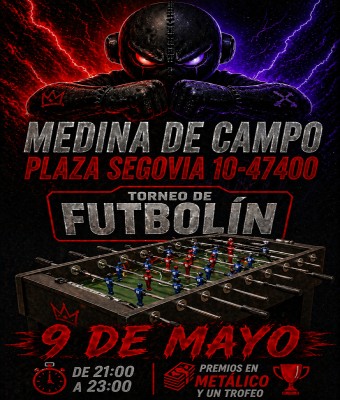 TORNEO FUTBOLÍN  en Valladolid
