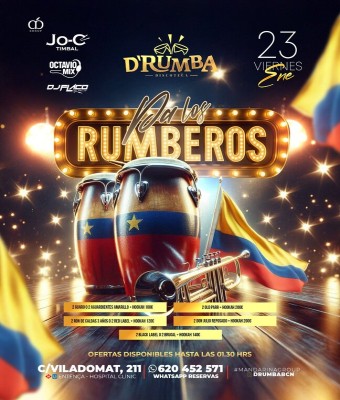 D'RUMBA · VIERNES 23ENE26 en Barcelona