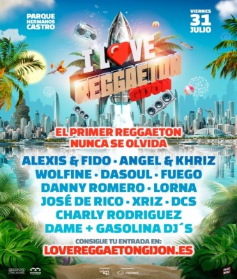 I Love Reggaeton Gijón 2026 en Asturias