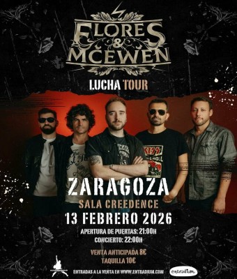FLORES MCEWEN en SALA CREEDENCE - Zaragoza