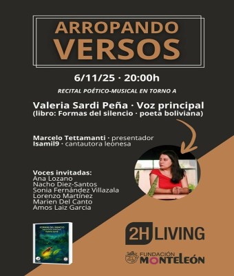 Arropando Versos · Recital poético-musical en León
