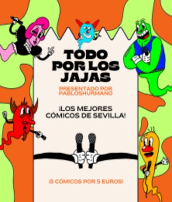 Todo por los jajas - El micro abierto de comedia en Sevilla