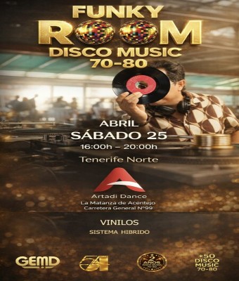Disco Music Funky Room 70-80 TF Norte  en Santa Cruz de Tenerife