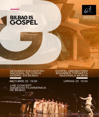 Bilbao is Gospel 2025 en Bizkaia