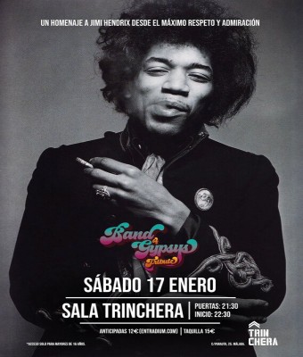Homenaje a Jimi Hendrix - Band of Gypsys (Málaga)