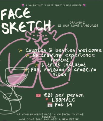 FACE SKETCH WORKSHOP en Valencia/València
