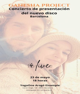 Ganesha Project - Presentación 4.º disco en Barcelona
