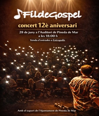 Concert Aniversari Fildegospel en Barcelona