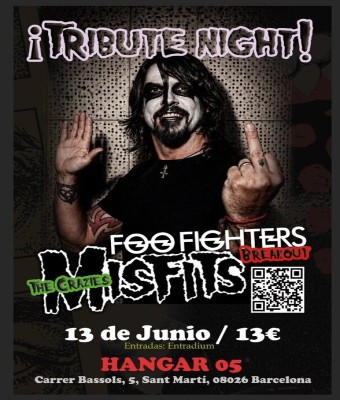 Tribute Night! Foo Fighters & Misfits en Barcelona