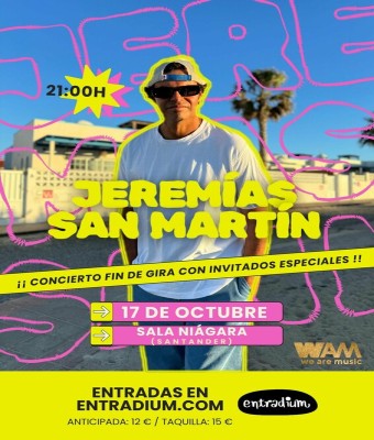 JEREMÍAS SAN MARTÍN EN SANTANDER en Cantabria