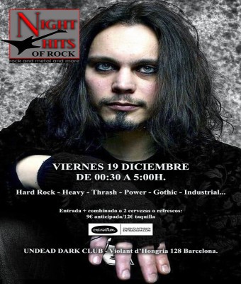 NIGHT HITS OF ROCK en Barcelona