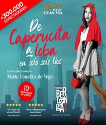 De Caperucita a Loba en solo seis tíos en MADRID