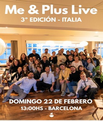 Me & Plus Live - 3º Edición en Barcelona