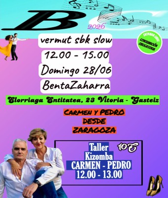 Taller kizomba Carmen Pedro en Araba/Álava