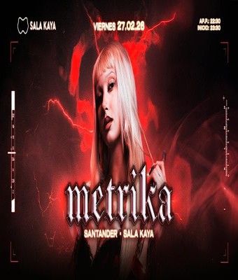 Metrika en  Sala Kaya Santander (Cantabria).