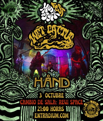 Wet Cactus y Hand en Revi Space Madrid