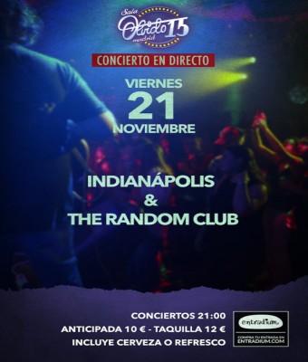 Indianápolis & The Random Club en Madrid