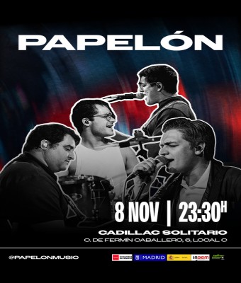 Papelón - Tributo Pop-Rock en Madrid
