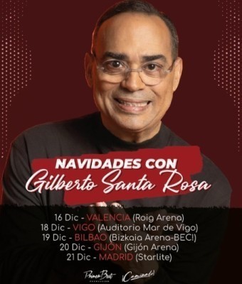 Gilberto Santa Rosa en Madrid