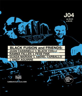 Black Fusion & Friends en Berlín Club Madrid