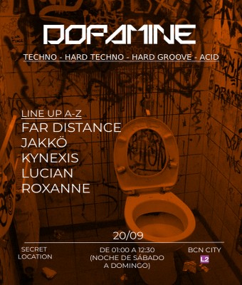 DOPAMINE 20/09 en Barcelona