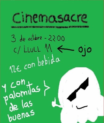 Cinemasacre en Barcelona