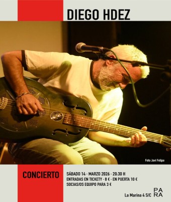 DIEGO HDEZ · SOLO EN CONCIERTO en Santa Cruz de Tenerife