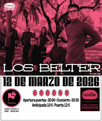 LOS BELTER EN CONCIERTO en Barcelona