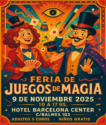 Feria de Juegos de Magia en Barcelona