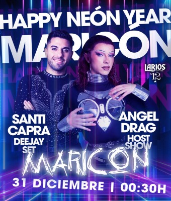 Happy Neón Year Maricón en Barcelona