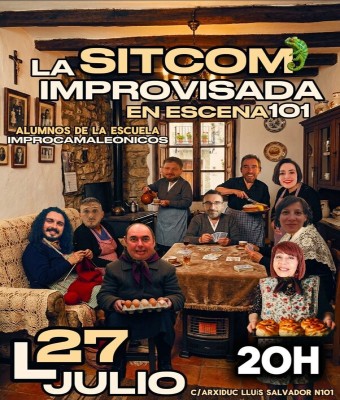 LA SITCOM IMPROVISADA - Muestra Alumnos Impro Camaleónicos en Balears, Illes