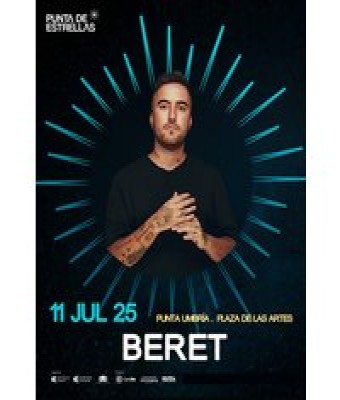 Beret - Festival Punta de Estrellas 2025 en Huelva - Plaza de las Artes de Punta Umbría