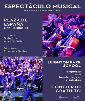 Concierto Gratuito  LEIGHTON PARK SCHOOL  Medina Sidonia en Cádiz