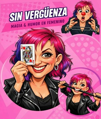 SIN VERGÜENZA: Magia & Humor en Femenino en Barcelona