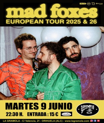 MAD FOXES en LA GRAMOLA en Alicante/Alacant